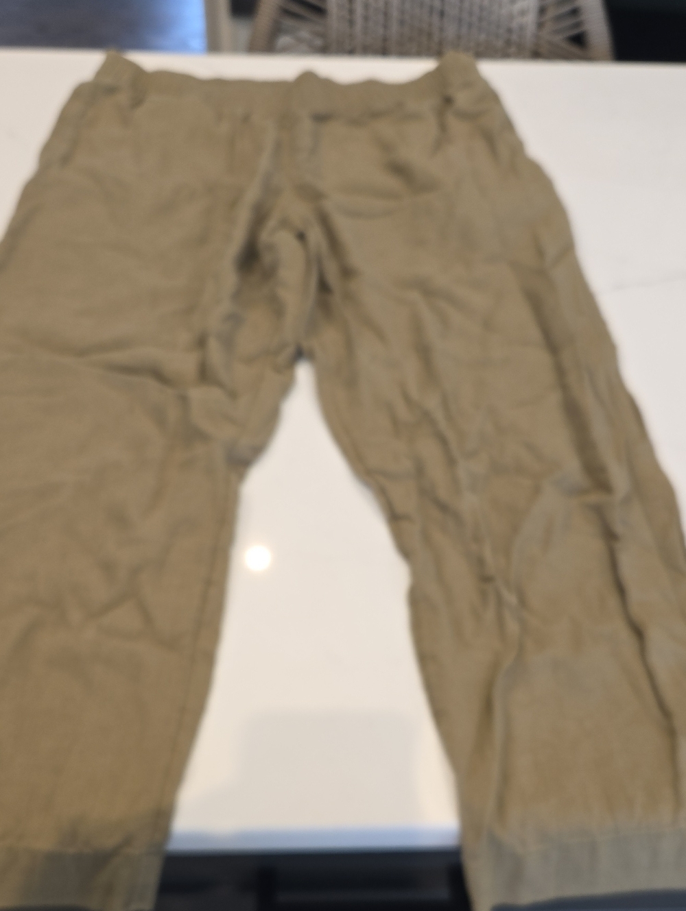 Old Navy Wide Leg Pants in Olive